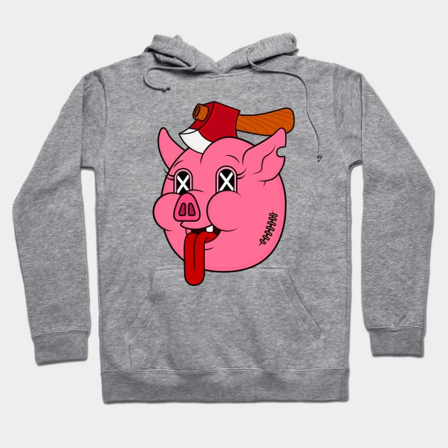 Pig Head Hoodie by Woah_Jonny